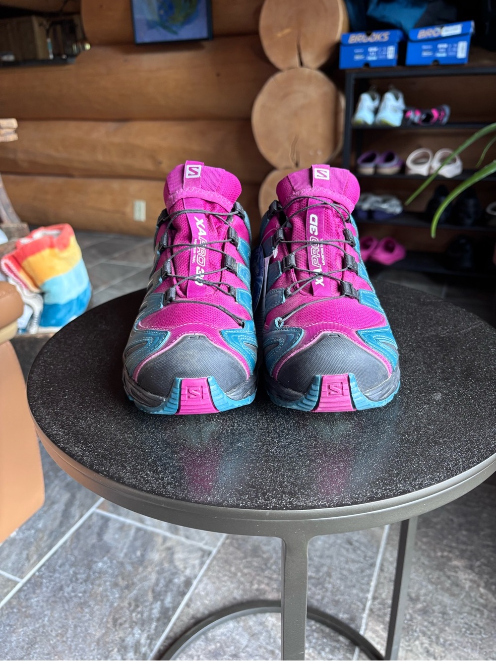 Salomon XA Pro 3D CS WP W Womens 8.5 Waterproof Trail Shoes NWT L36678300 - Picture 3 of 10